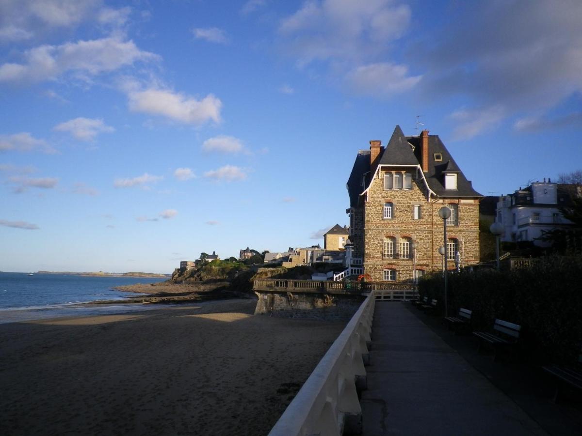Studio 2 Pers Cancale Vue Mer Apartment Luaran gambar